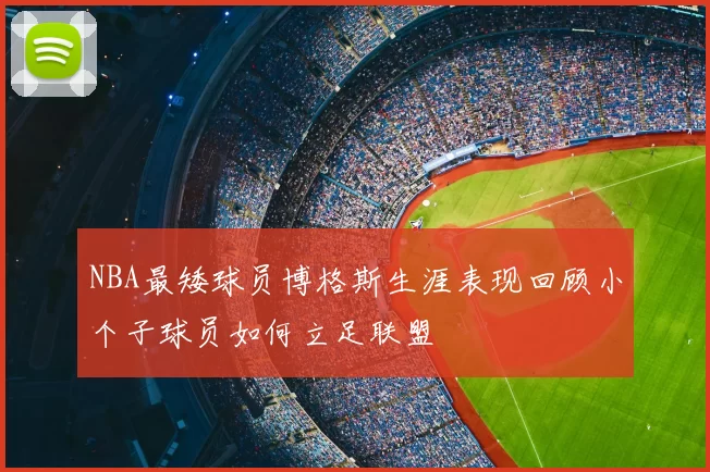 NBA最矮球员博格斯生涯表现回顾小个子球员如何立足联盟